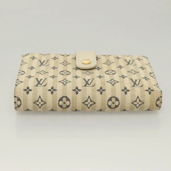 LOUIS VUITTON Mini Lin Croisette Porte Monnaie Viennois M95659 LV Auth 135437 - Picture 12 of 15